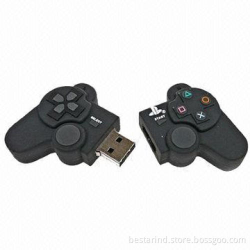 Gun USB Flash Drives, Made of PVC, Customized Shapes/Colors/Logos/Package, Ideal for Promotion